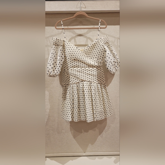 Zimmermann Pleated Mini Dress size 2 AU NWT - Picture 3 of 5